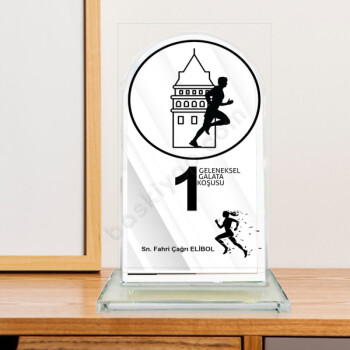 Şlt008 Kristal Yarışma Plaketi online tasarla