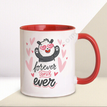 Sonsuza Kadar Kırmızı Kupa Bardak online tasarla