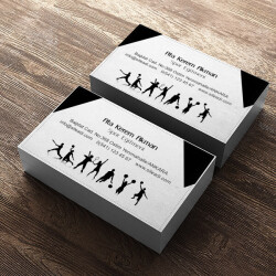 Spor Salonu Kartvizit Tasarımı online tasarla