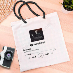 Spotify Baskılı Bez Çanta online tasarla