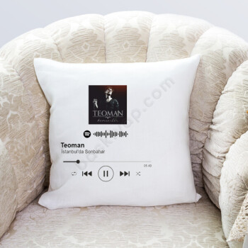 Spotify Baskılı Yastık Kılıfı online tasarla