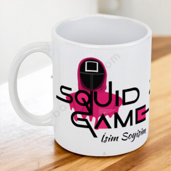 Squid Game Tasarımlı Kupa Bardak online tasarla