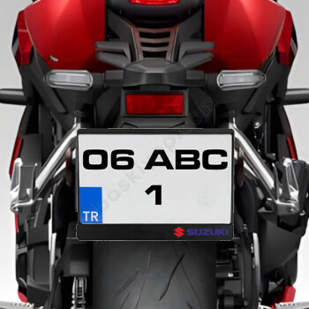 Suzuki Logolu Plakalık online tasarla