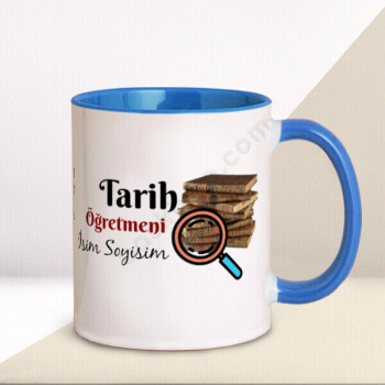 Tarih Öğretmeni Baskılı Kupa Bardak online tasarla