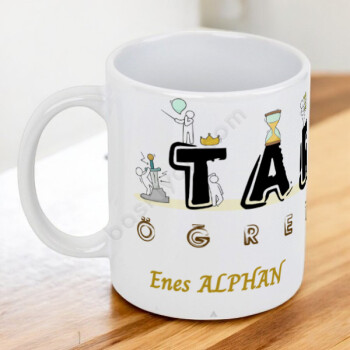 Tarih Öğretmenine Özel Baskılı Kupa online tasarla