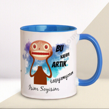 Taşıyamıyorum Tasarım Baskılı Kupa online tasarla