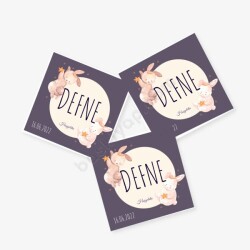 Tavşan Tasarım Sticker online tasarla