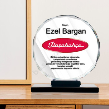 Tayin Olanlara Özel Kristal Plaket online tasarla