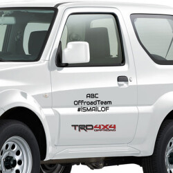 Trd 4X4 Offroad Sticker online tasarla