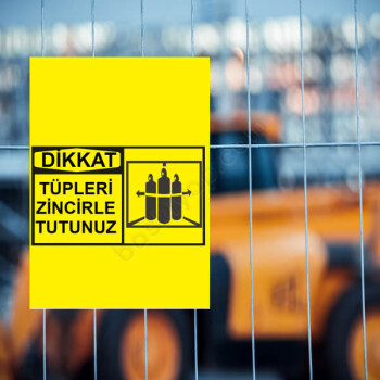 Tüpleri Zincirler Tutunuz Etiketi online tasarla