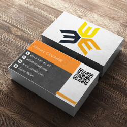 Turuncu Tasarım Kartvizit online tasarla