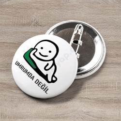 Umrumda Değil Tasarım Buton Rozet online tasarla
