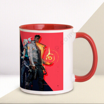 Valorant-02 Kırmızı Kupa Bardak online tasarla