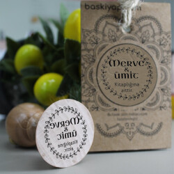 Yaprak Çerçeveli Ahşap Saplı Kütüphane Kaşesi online tasarla