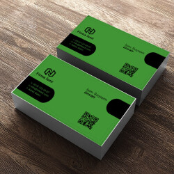 Yeşil-Siyah Kurumsal online tasarla