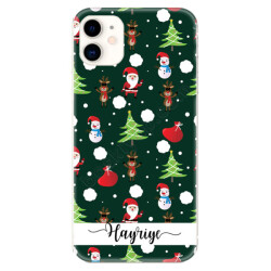 Yılbaşı Konseptli 10 Iphone 11 Telefon Kılıfı online tasarla