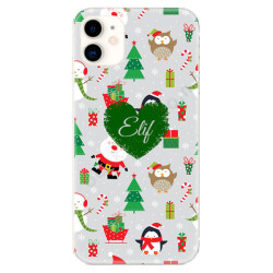 Yılbaşı Konseptli 12 Iphone 11 Telefon Kılıfı online tasarla