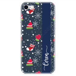 Yılbaşı Konseptli 4 Iphone  8 Telefon Kılıfı online tasarla