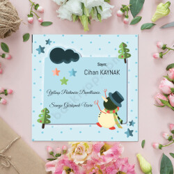 Yılbaşı Parti Davetiyesi 15X15 online tasarla