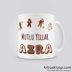 Yılbaşı Tasarım Kupa online tasarla