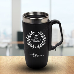 Yılbaşı Tasarımlı Termos online tasarla