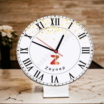 Yılbaşı Temalı Saat online tasarla