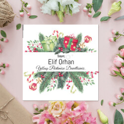 Yılbaşına Özel 15X15 Davetiye 2 online tasarla