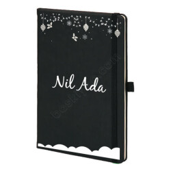 Yılbaşına Özel Siyah Ajanda online tasarla