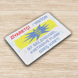 Ziyaretçi Yaka Kartı online tasarla