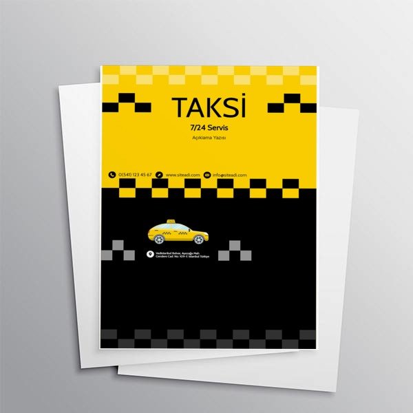 Taksi-Servis online tasarla