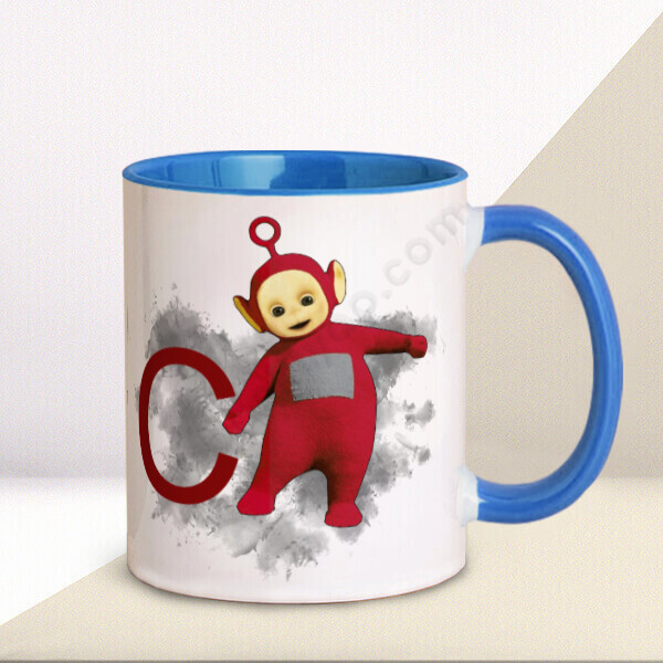 Teletubbies Po Harf Tasarımlı Kupa online tasarla