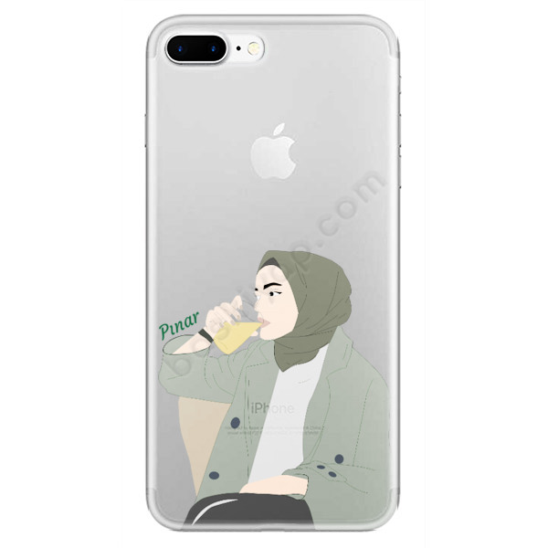 Tesettürlü Kız Tasarımlı Iphone 7 Plus Kılıf online tasarla