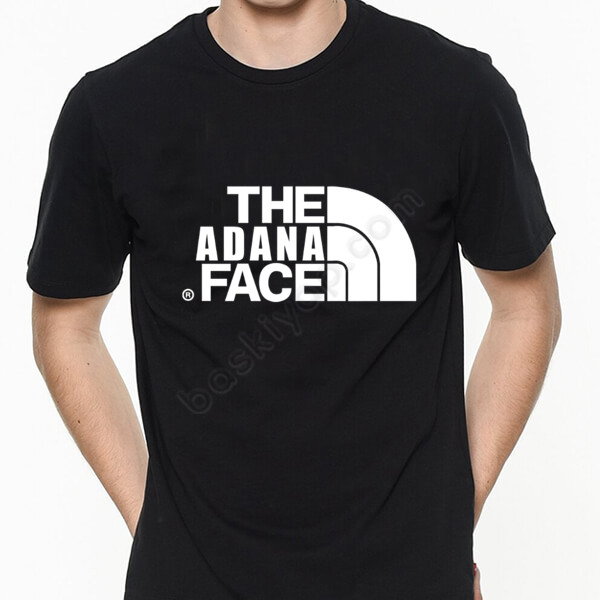 The Adana Face Tasarımlı Tişört online tasarla