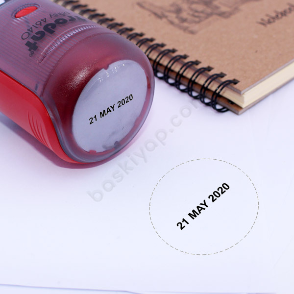 Trodat 46140 Yuvarlak Firma Kaşesi Kontrol Edildi online tasarla