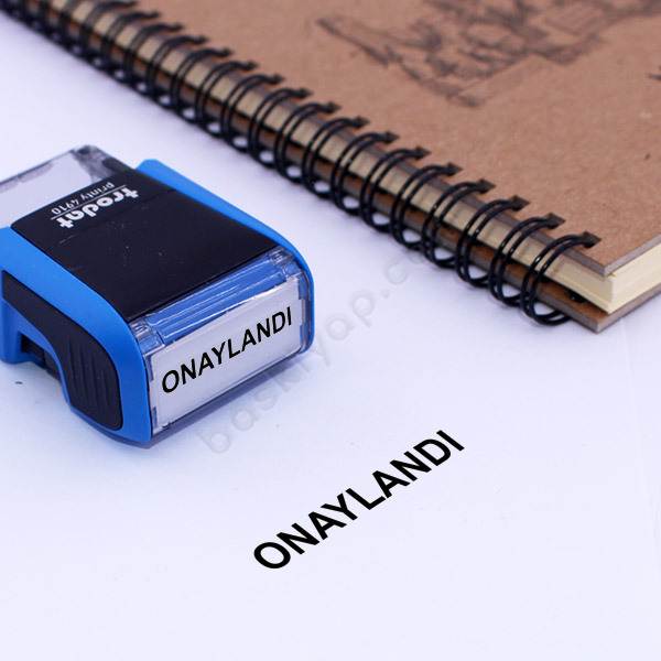 Trodat 4910 Onaylandı Kaşesi online tasarla