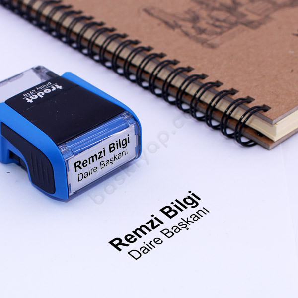 Trodat 4910 Ünvan Kaşesi online tasarla