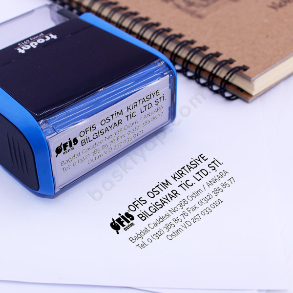 Trodat 4913 Logolu Firma Kaşesi online tasarla