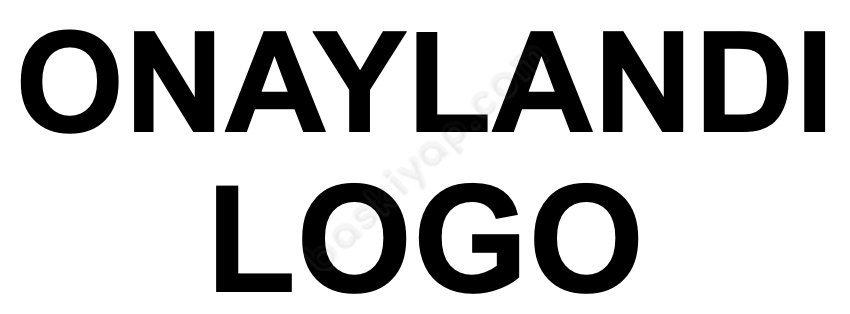 Trodat 9412 Orta Boy Logolu Onaylandı Kaşesi online tasarla