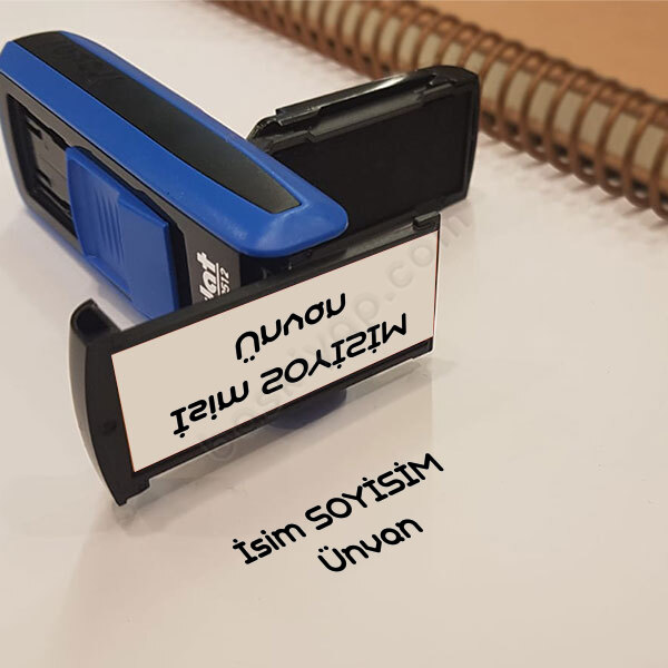 Trodat Pocket Printy Cep Kaşe 9511 | Siyah-Mavi online tasarla