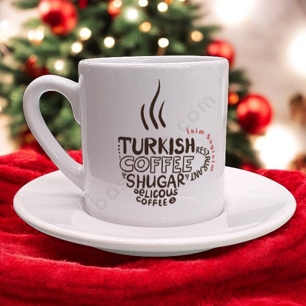 Türk Kahvesi Tasarımlı Kendin Tasarla Türk Kahvesi Fincanı online tasarla