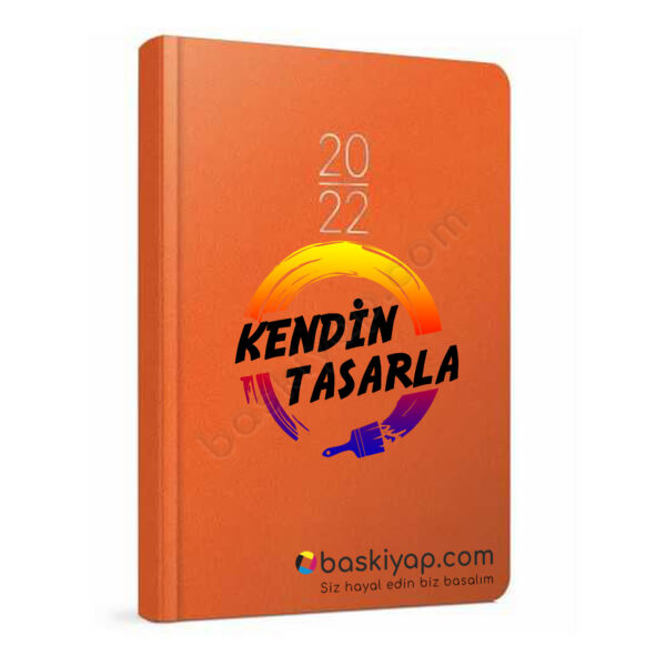 Turuncu Gıpta 2022 Ajanda online tasarla