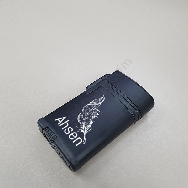 Tüy Tasarımlı Kapaklı Premium Çakmak online tasarla