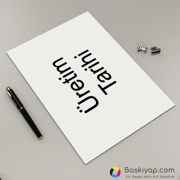 Üretim / Tüketim Tarihi online tasarla