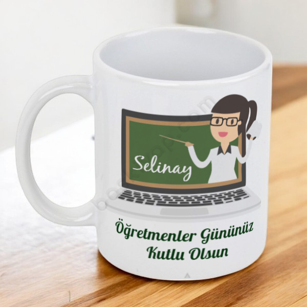 Uzaktan Eğitim Öğretmenine Özel Hediye Kupa online tasarla