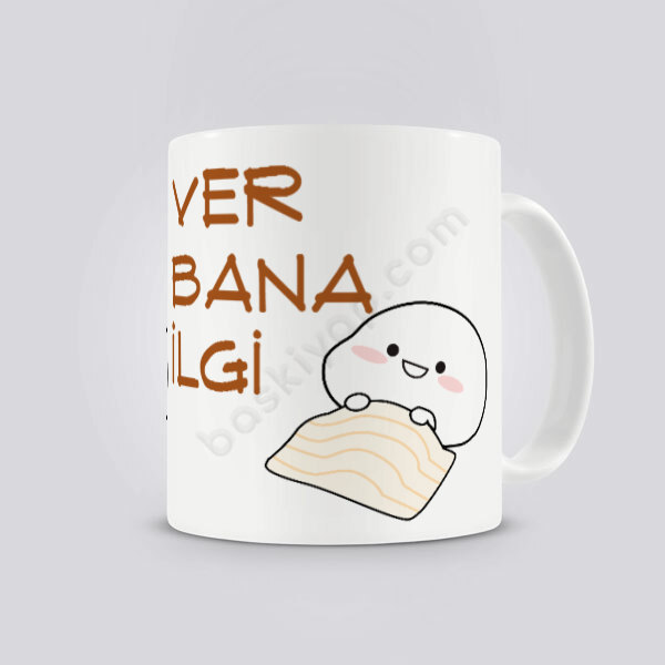 Ver Bana İlgi Kendin Tasarla Baskılı Kupa online tasarla