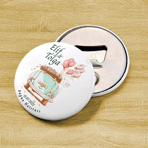 Vos Vos Tasarım Buton Magnet online tasarla