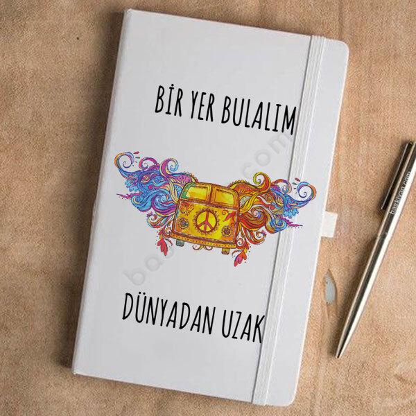 Vos Vos Tasarımlı Kişiye Özel Ajanda online tasarla