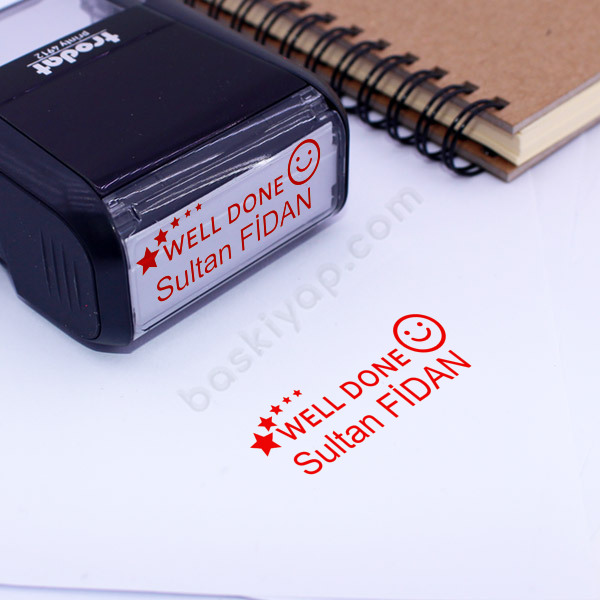 Well Done Öğretmen Kaşesi online tasarla