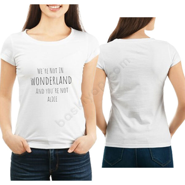 Wonderland Tişört online tasarla