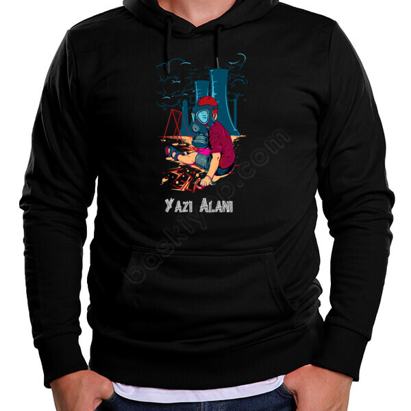 Yeni Dünya Düzeni Tasarım Baskılı Sweatshirt online tasarla